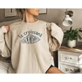 thumbnail image 2 of Croissant Sweatshirt, French Shirt, Breakfast Crewneck, Cafe Paris France Sweatshirt - Sizes S-5XL ,Art Print JSC, 2 of 6