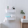 thumbnail image 3 of Bathroom Storage Cup Holder Shelf Home Decor Bathroom Rack Shower Caddy Tool Organizer, 3 of 3