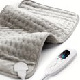 thumbnail image 2 of SNNROO 1pc Heating Pad For Back  Neck  Shoulder  Abdomen  Waist  Knee  And Leg Comfort - 6 Heat Settings  4 Timer Settings  2-Hour Auto-Off  Machine Washable  Moist/Dry Heat - Extra Large, 2 of 7