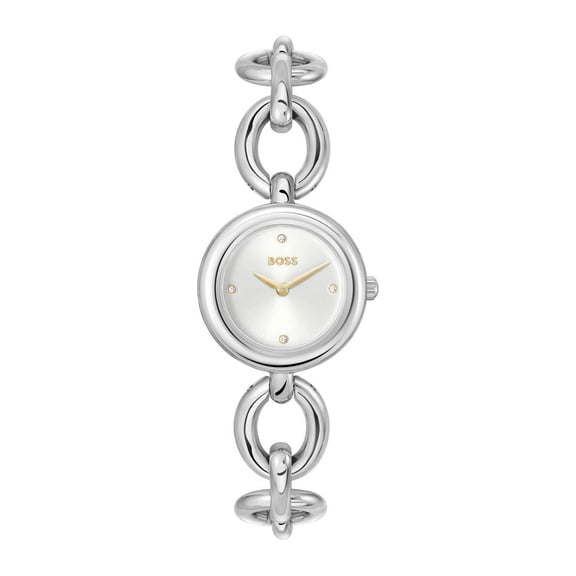 Hugo Boss Live 28mm Silver Dial Women's Quartz Watch 1502791