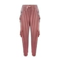 thumbnail image 3 of Pantalones de chándal para mujer con bolsillos Pantalones deportivos de entrenamiento Pantalones casuales, 3 of 3