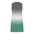 thumbnail image 7 of Cute Summer Dresses For Women Casual Midi Dresses For Women Women's Summer Fashion Printing Sleeveless V-Neck Dress Army Green XL, 7 of 7
