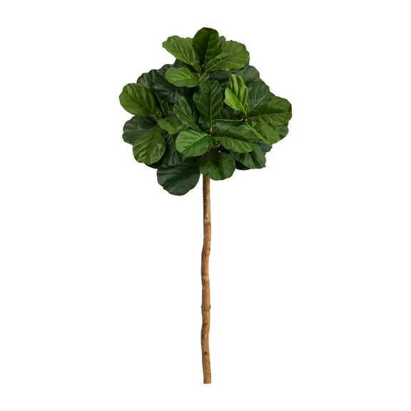 Nearly Natural 4.5' Fiddle Leaf Artificial Tree (No Pot)
