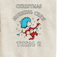 thumbnail image 3 of Cat in the Hat - Christmas Morning Crew Thing 2 - Toddler And Youth Crewneck Fleece Sweatshirt, 3 of 5