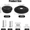 thumbnail image 2 of 4pcs Universal Pot Lid Top Replacement Knob, Heat Resistant Pot Lid Grip Handle Cover Knobs Pan Lid Knobs Kitchen Cookware Lid Knobs for Crock Pot Casserole Glass Saucepan, 2 of 7