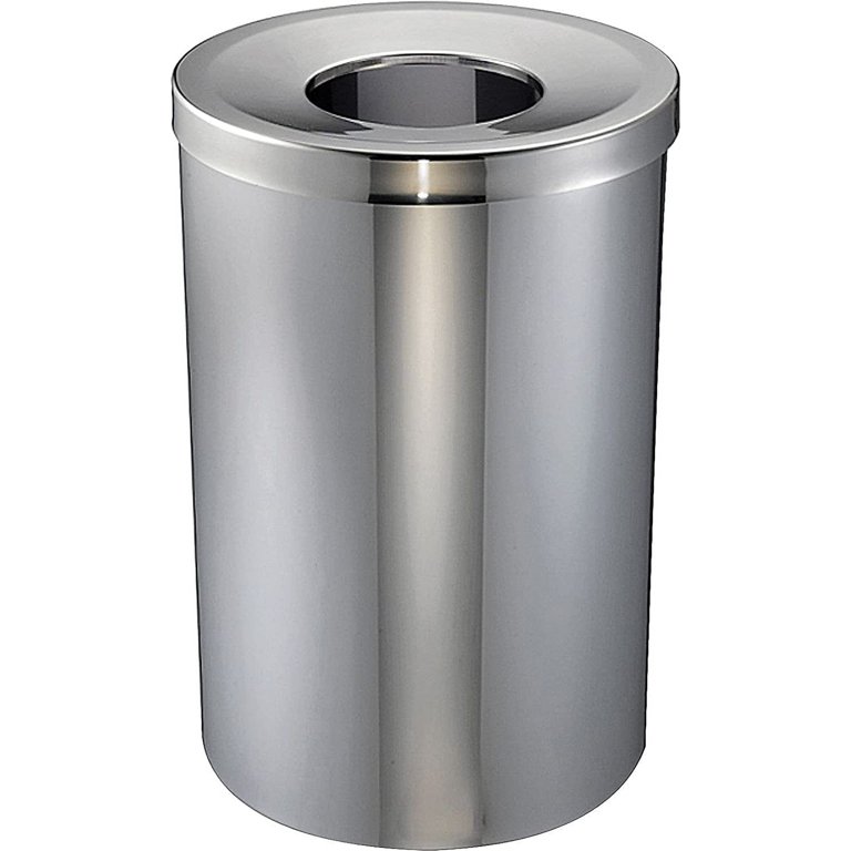 Genuine Joe - GJO58895 30 Gal Stainless Steel Trash Receptacle