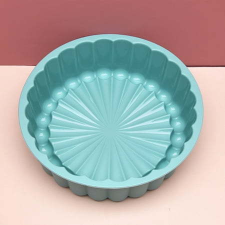 

Silicone Round Cake Stencil Petal Shape Design Cake Flan Cake Tins for Baking