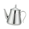 thumbnail image 2 of deevoka Stainless Steel Tea Kettle Compact Tea Maker for Dinner Small Gathering Home 1.3L, 2 of 9
