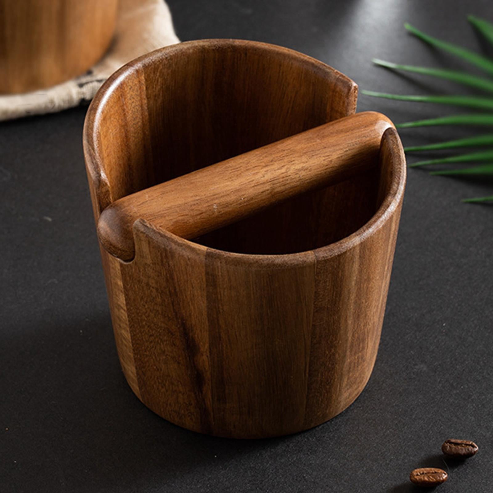 Coffee Knock Box Seau à Marc de café détachable Récipient à Marc de café pour café moulu Accessoires de Machine à café pour Machines à Expresso (Exposition