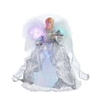 thumbnail image 1 of Kurt S. Adler AD2001 12 Po. CUL Fibre Optique LED Argent Angel Treetop, 1 of 5