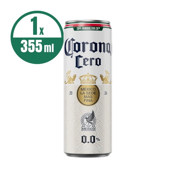 Cerveza Corona cero sin alcohol 355 ml