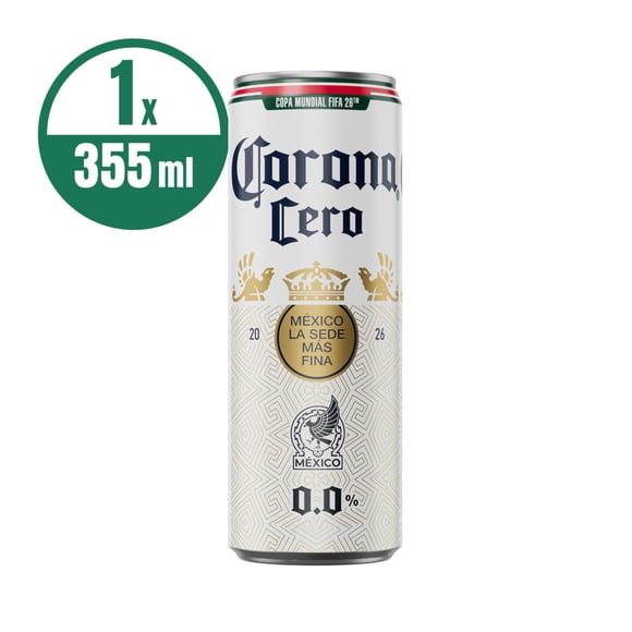 Cerveza Corona cero sin alcohol 355 ml