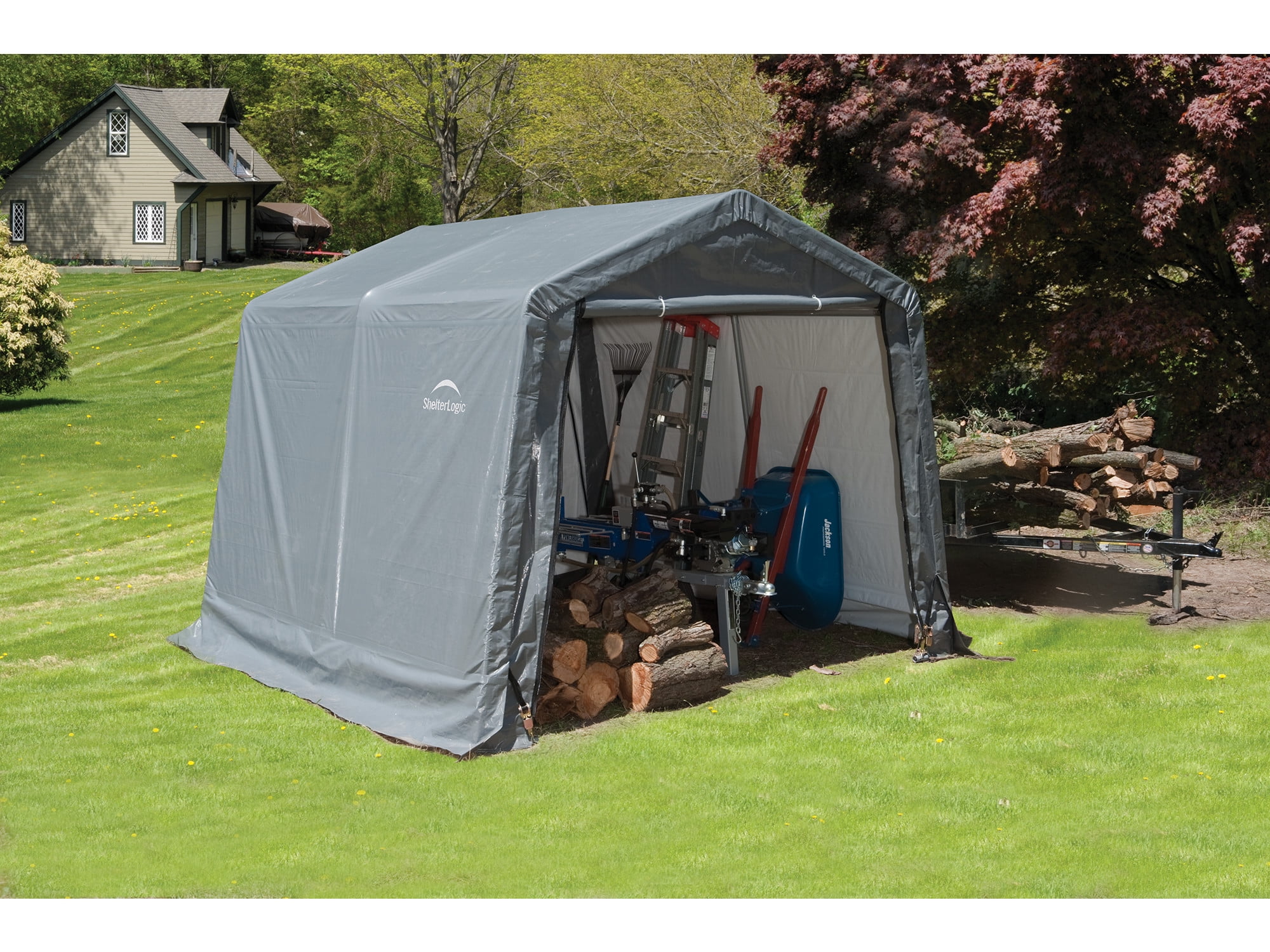 Shed-In-A-Box 10 X 10 X 8 Ft Peak Grey