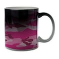 thumbnail image 1 of KuzmarK Black Heat Morph Color Changing Coffee Cup Mug 11 Ounce - Camoflauge for Girls, 1 of 2