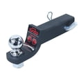thumbnail image 2 of Tow Hitch TOPTOW Ball Mount Kit 2" Ball 5/8" Pin Matte Black, 2 of 6