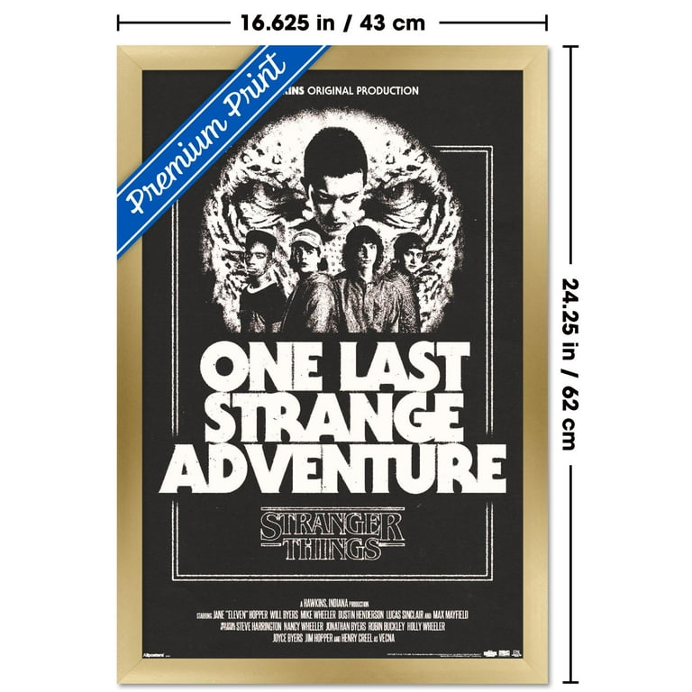Stranger Things ポスター Amazon.com: Netflix Stranger Things - One Sheet Wall Poster, 19L