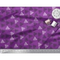 thumbnail image 3 of Soimoi Cotton Poplin Fabric Triangle Block Decor Fabric Printed Yard 42 Inch Wide, 3 of 3