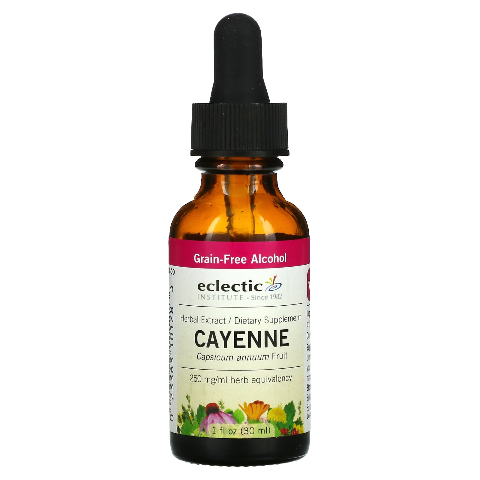 Eclectic Institute Cayenne Herbal Extract 1 oz.