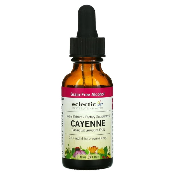 Eclectic Institute Cayenne Herbal Extract 1 oz.