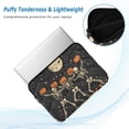 thumbnail image 2 of FORMRS 13"-13.3" Laptop Sleeve Protective Case Soft Carrying Quilted Computer Bag Cover, Black Halloween Dancing Skeleton, 2 of 7