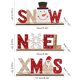 thumbnail image 2 of De Madera Navidad Snow Noel Carta Adornos De Mesa Feliz Navidad Fiesta Decoración Para El Hogar Dormitorio Oficina matsuzay HA043875-01, 2 of 6