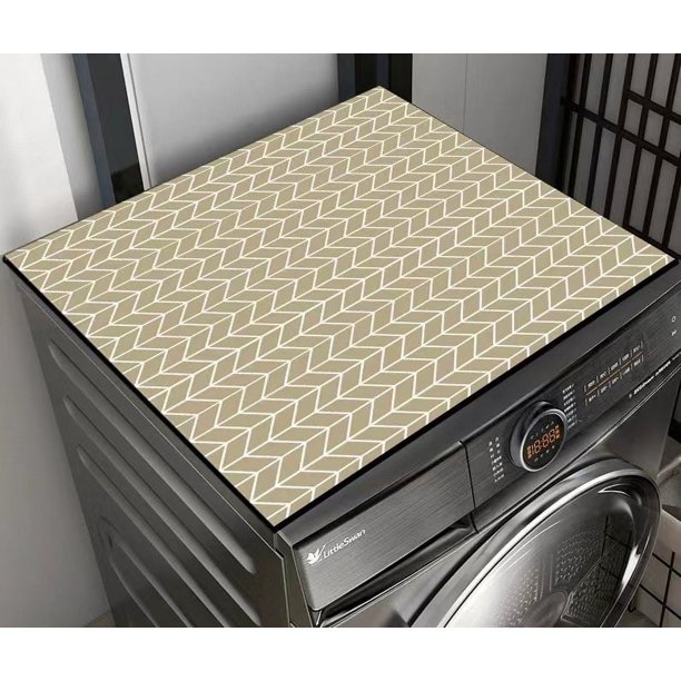 Granjero Gordo Almohadilla absorbente para secadora de lavadora, almohadilla protectora superior de cocina y lavadero, almohadilla absorbente de secado rápido (27,2 x 27,2 pulgadas, A70)