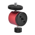 thumbnail image 3 of DSLR Ball Head 360 Swivel Ball Head Heavy Load Capacity Smooth Movement  Ball Head for Camera Tripod Projector, 3 of 7
