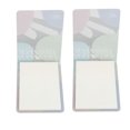 thumbnail image 5 of Papel de paleta de base líquida, papel desechable para colorear de maquillaje con varilla mezcladora, 2 uds., 5 of 5