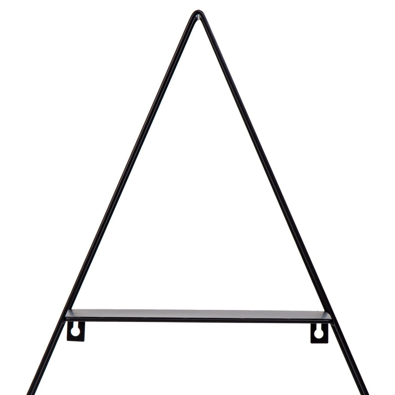 Truu Design Decorative Triangle Floating Wall Shelf
