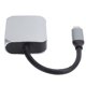 thumbnail image 4 of Compatible con tipo C a HDMI + adaptador de estación de acoplamiento de concentrador USB VGA 1080P Plug and Play, 4 of 5