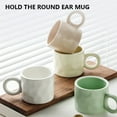 thumbnail image 3 of Advancent Taza de café de cerámica multiusos de viaje dormitorio bebida té bebida desayuno taza de agua con asa accesorios reutilizables Teteras Café Advancent HA081210-02, 3 of 6