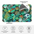 thumbnail image 4 of Sports Theme Doormat Outdoor Entrance 16"x24", Funny Abstract Football Rugby Basketball Absorb Moisture Dirt Door Mats, Non-Slip Rubber Backing Floor Mats Indoor, Low-Profile Front Door Rugs, 4 of 9