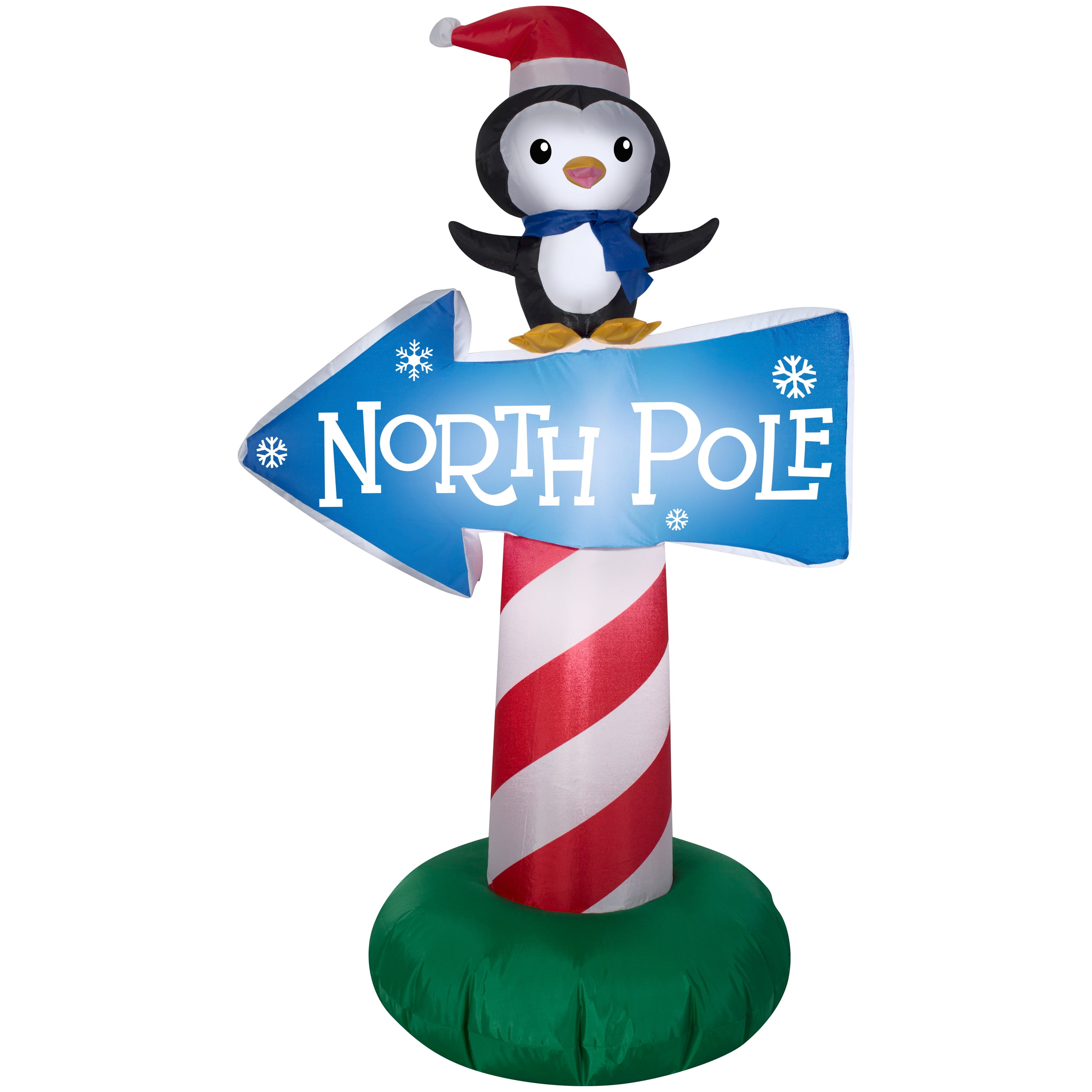 Inflatable poles Clearance