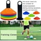 thumbnail image 4 of 50 Pack Sports Disc Cones,plastic Agility Cones,field Cone Markers With Holder For Training,game,basketball,football,kids,sports, 4 of 5