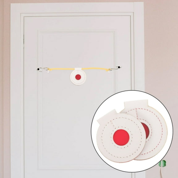 PAMINGONO Personal Users Training Targets Microfiber Red 10Pcs 2.8x2.8x0.3in