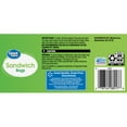 thumbnail image 5 of Great Value Double Zipper Sandwich Bags, 200 Count, 5 of 12