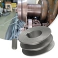 thumbnail image 3 of Bgsha V-Belt pulley A Type Double Slot Pulley Motor Cast Iron Dia Power Tool Accessory, 3 of 9