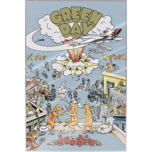 Green Day - Music Poster (Dookie - Album Cover) (Size: 24" x 36") (Laminated Poster)