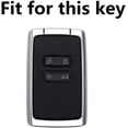 thumbnail image 2 of Estrela Funda para Llave de Coche de Fibra de Carbono, Adecuada para Renault Koleos Kadjar Scenic Megane Sandero Espace Clio Captur Kangoo Laguna Talisman Twingo, Negro, 2 of 5
