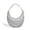 01, variant on Leather Hobo Bag for Women, Woven Crescent Shoulder Handbag Half Moon Crossbody Purse Underarm Tote Bag for Daily Use