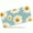 Daisy Pattern on Blue, variant on Black Bow on Glitter Front License Plate, Metal License Plate, Funny Standard Plates Personalized Novelty Decorative For Men/Women/Boys/Girls Car 6×12 Inch