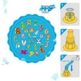 thumbnail image 4 of Huge 68″ Splash Water Play Mat for Little Kids & Toddlers, Water Sprinkler, Water Inflatable Wading Pool for Summer Fun Outdoor Water Toys for Boys & Girls, Alphabet Animal, 4 of 6