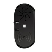 Outoloxit Car Door Opener Reminder Voice Broadcast Caution LED Automatic Sensor Reminder Light Door Collision Alert, Black