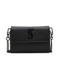thumbnail image 3 of Monedero bandolera Steve Madden Carina Saffiano negro, 3 of 5
