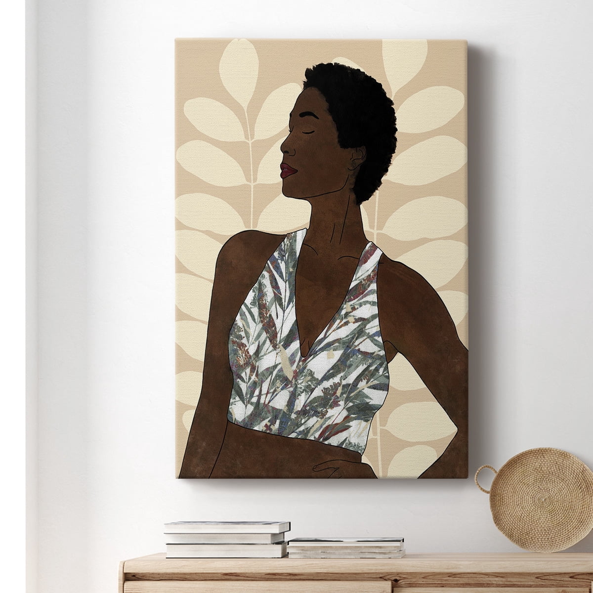Ethnic Beauty I Premium Gallery Wrapped Canvas - Ready to Hang