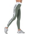 thumbnail image 3 of TWZH Women Sorta Sweet Sorta Beth Dutton Pants Elastic High Waist Butt Lift Yoga Legging, 3 of 5