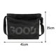 thumbnail image 3 of Bolsa De Hombro Bolso De Hombro Bolso de viaje de lona de compras impresos con letras de moda para vacaciones de fin de semana, 3 of 8
