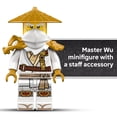 thumbnail image 6 of LEGO NINJAGO The Guardian Dragon - Model Building Kit from Legends Monstrosity Series - Room Decor for Teens - Includes Master Wu Minifigure - Gift for Teenage Boys, Girls, and Fans, Ages 14+ - 71847, 6 of 7