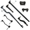 Detroit Axle - 8pc 4WD Front Sway Bars Tie Rods Adjustment Sleeves Replacement for Ford Excursion