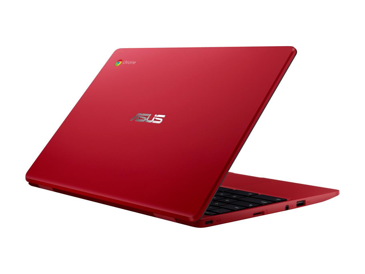 ASUS Chromebook Laptop in Red